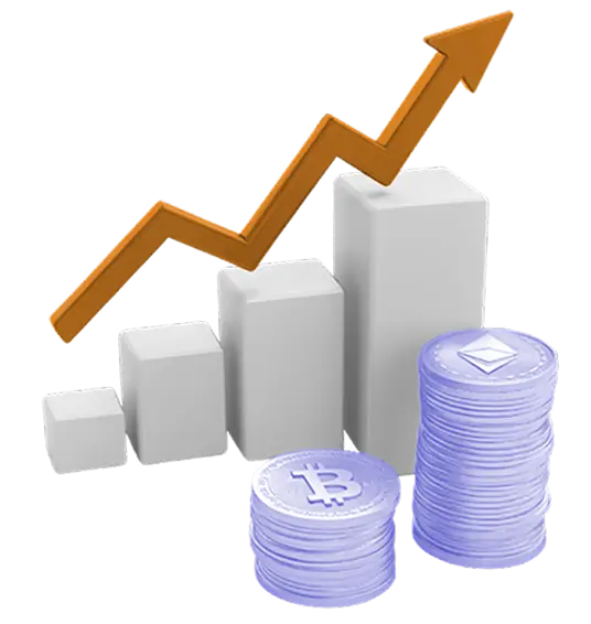 Kryptowährungschart